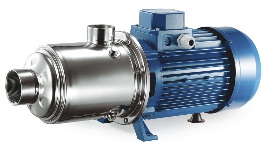 BOMBA PENTAX U5 180/6 1.8 HP 220V 1"X1" MULTIETAPA HORIZONTAL ALTA PRESIÓN