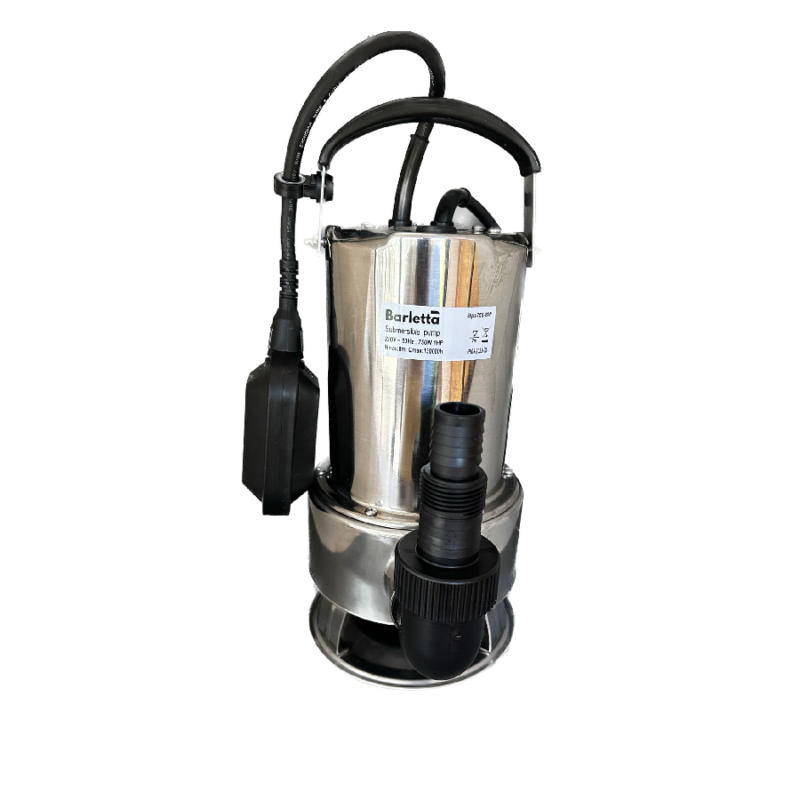 BOMBA SUMERGIBLE BPS 750-SW,  1 HP 220 VT BARLETTA 25 mm