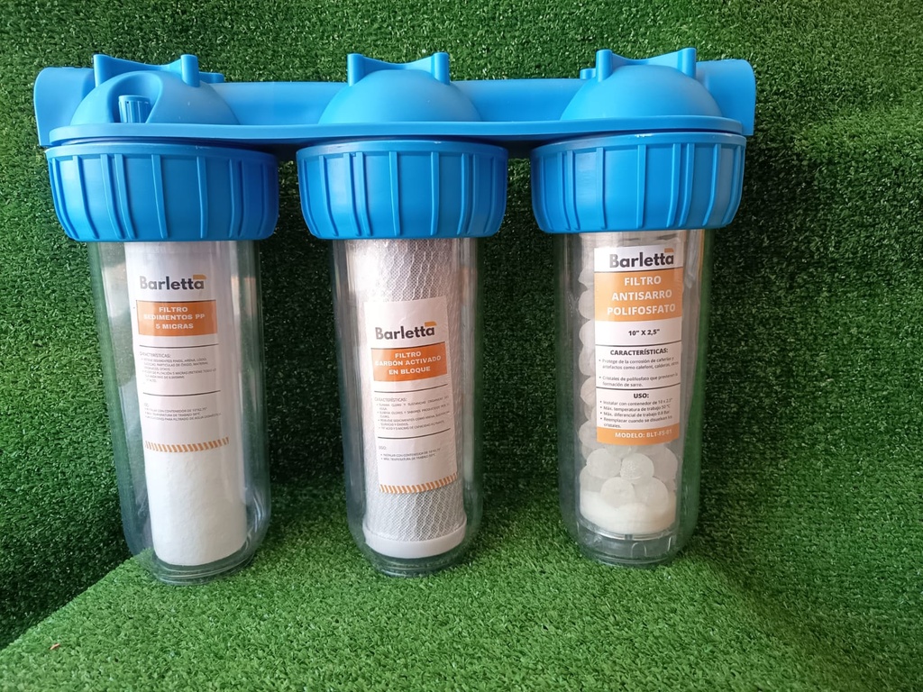FILTRO ANTISARRO 3 ETAPAS BARLETTA